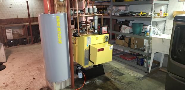 A recent boiler installation company job in the Stroudsburg, PA area